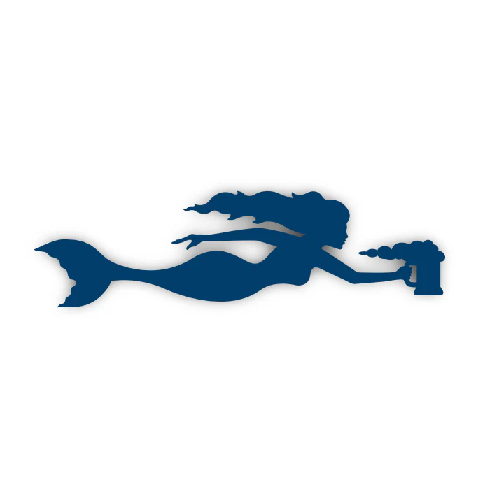Mermaid Vinyl Sticker - Image 3